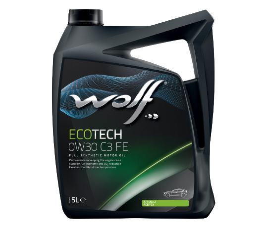 Моторное масло Wolf EcoTech 0W-30 C3 FE, 5л
